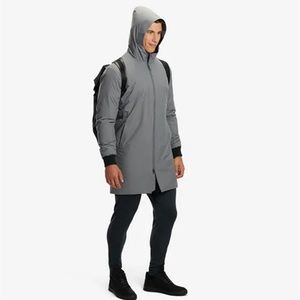 RYU Respect Your Universe Men's Sideline Parka in Cement